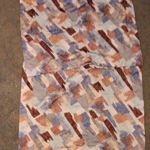 2 Vintage Abstract Patterned Pillow Cases